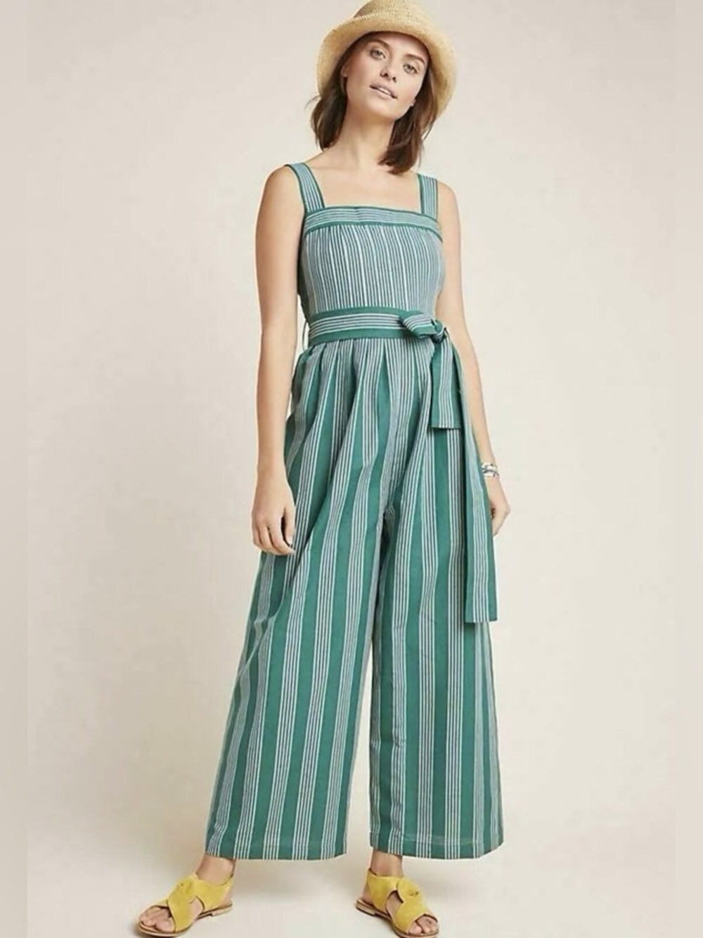 Anthropologie Payal Pratap Calypso Stripe Jumpsuit NWT